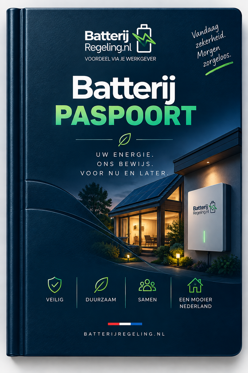 BatterijRegeling BatterijPaspoort