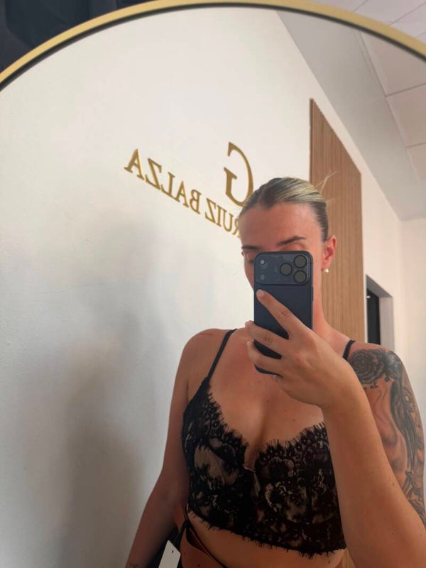 Top de encaje