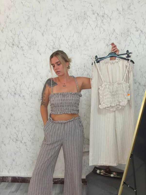 Conjunto fruncido