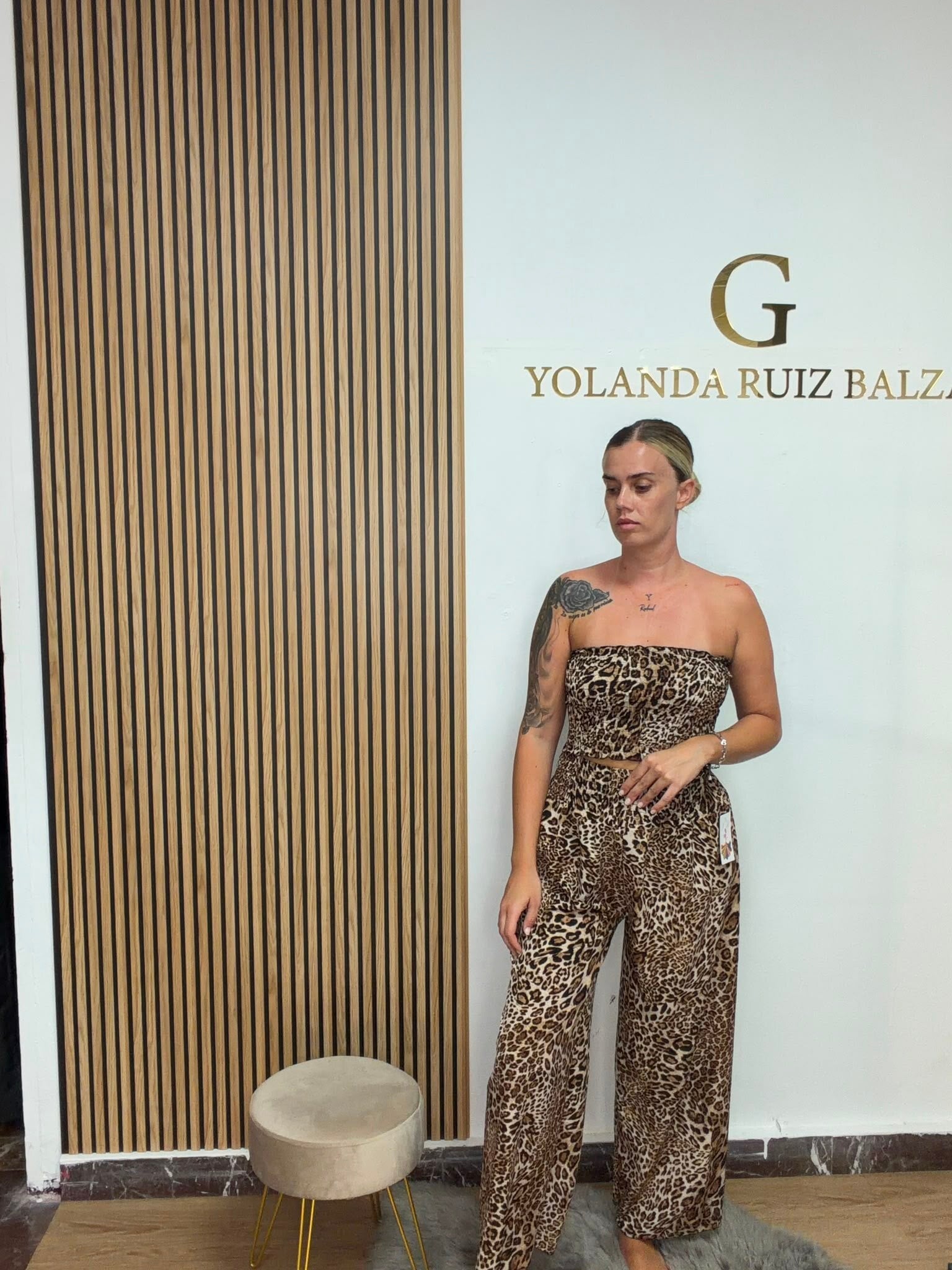 Conjunto leopardo