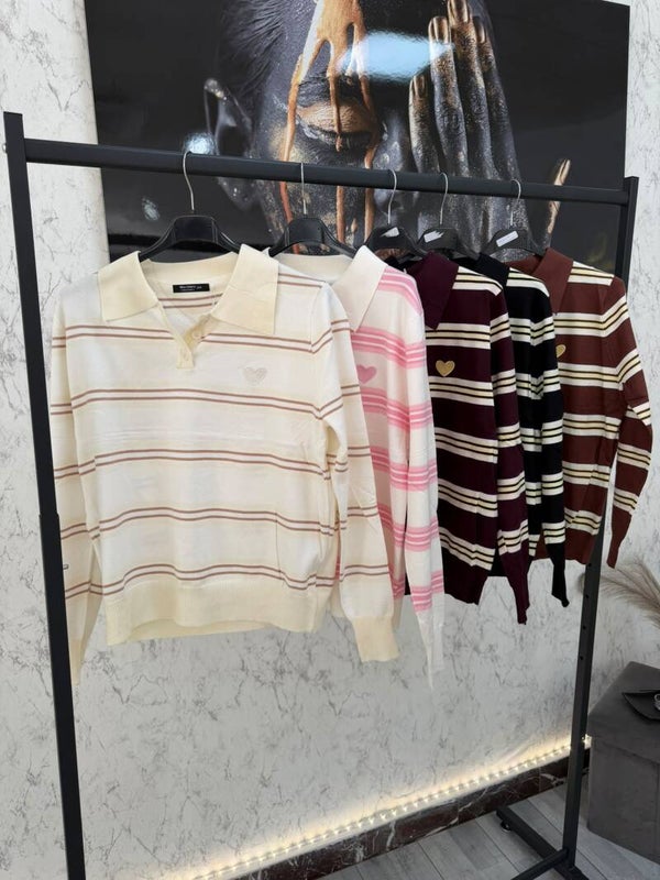 Polo manga larga