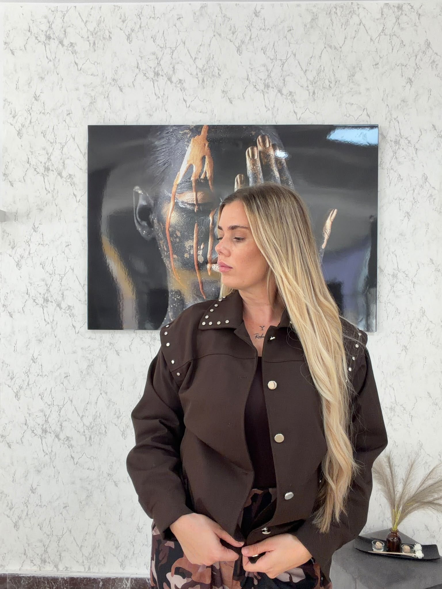 Chaqueta marrón