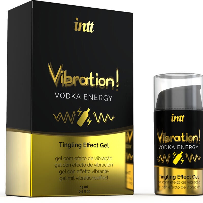 Gel stimulant à effet vibrant, vodka 15 ml - By Intt