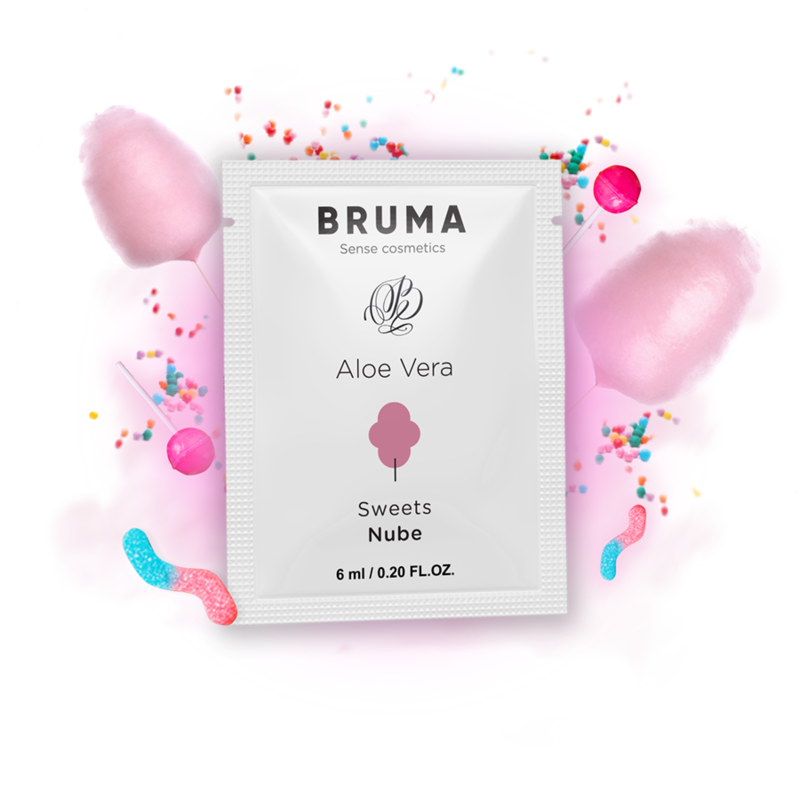 Gel glissant à l'Aloe Vera saveur bonbons 6 ml - By Bruma