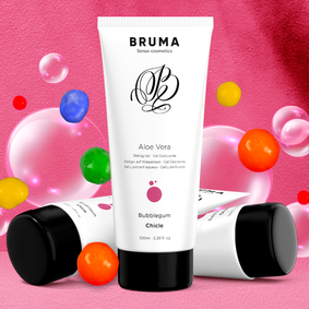 Gel lubrifiant à l'eau aromatisé