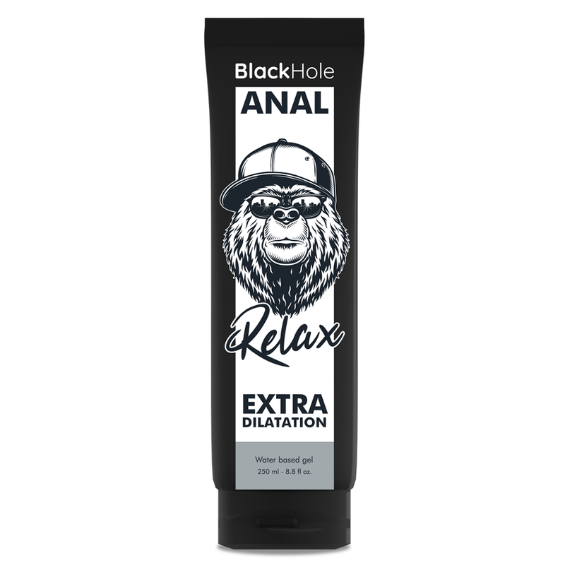 Lubrifiant gel à l'eau pour dilatation anale 250 ml - By Black Hole