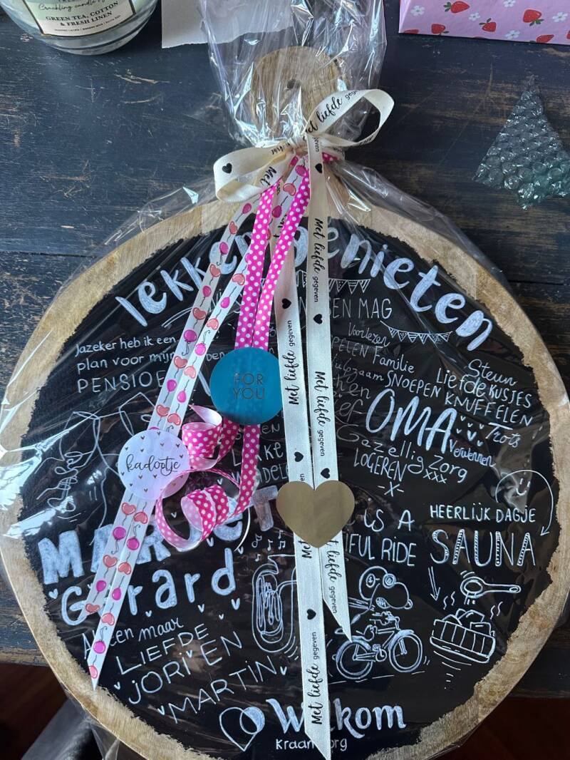 EXTRA MOOI INPAKKEN, ALLEEN MOGELIJK BIJ AFHALEN