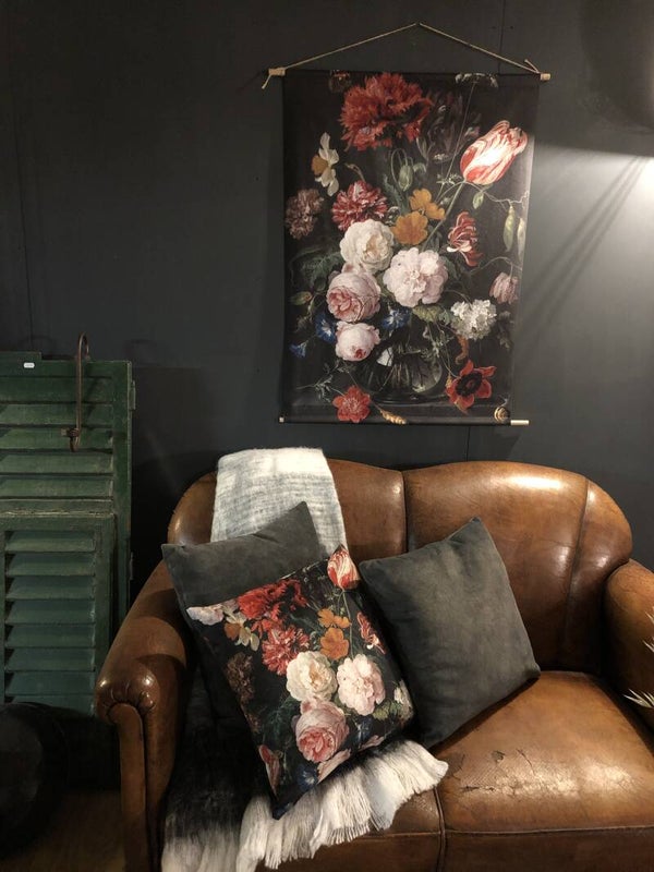 Velours sfeervol wanddoek