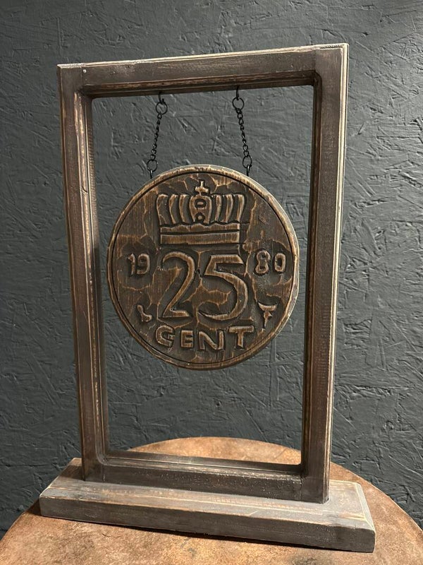 Raam ornament 25cent