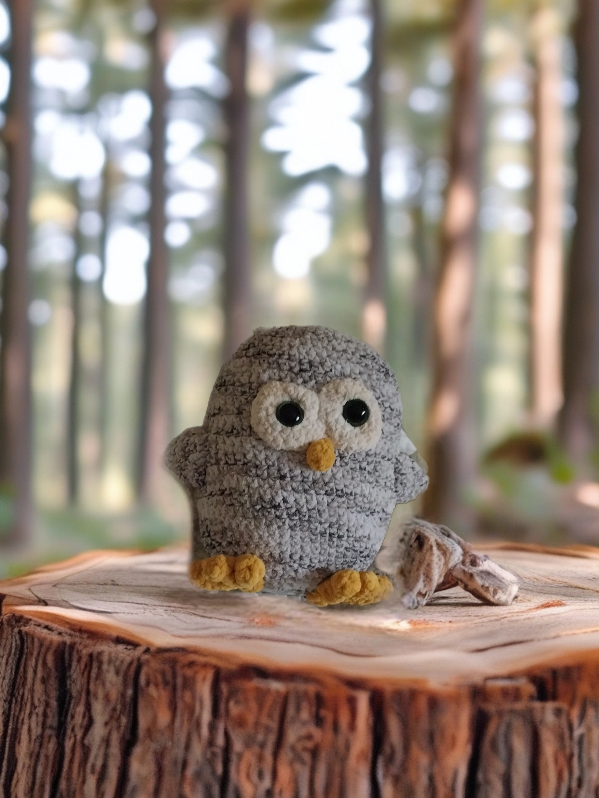 Owlet the Owl Crochet Plushie