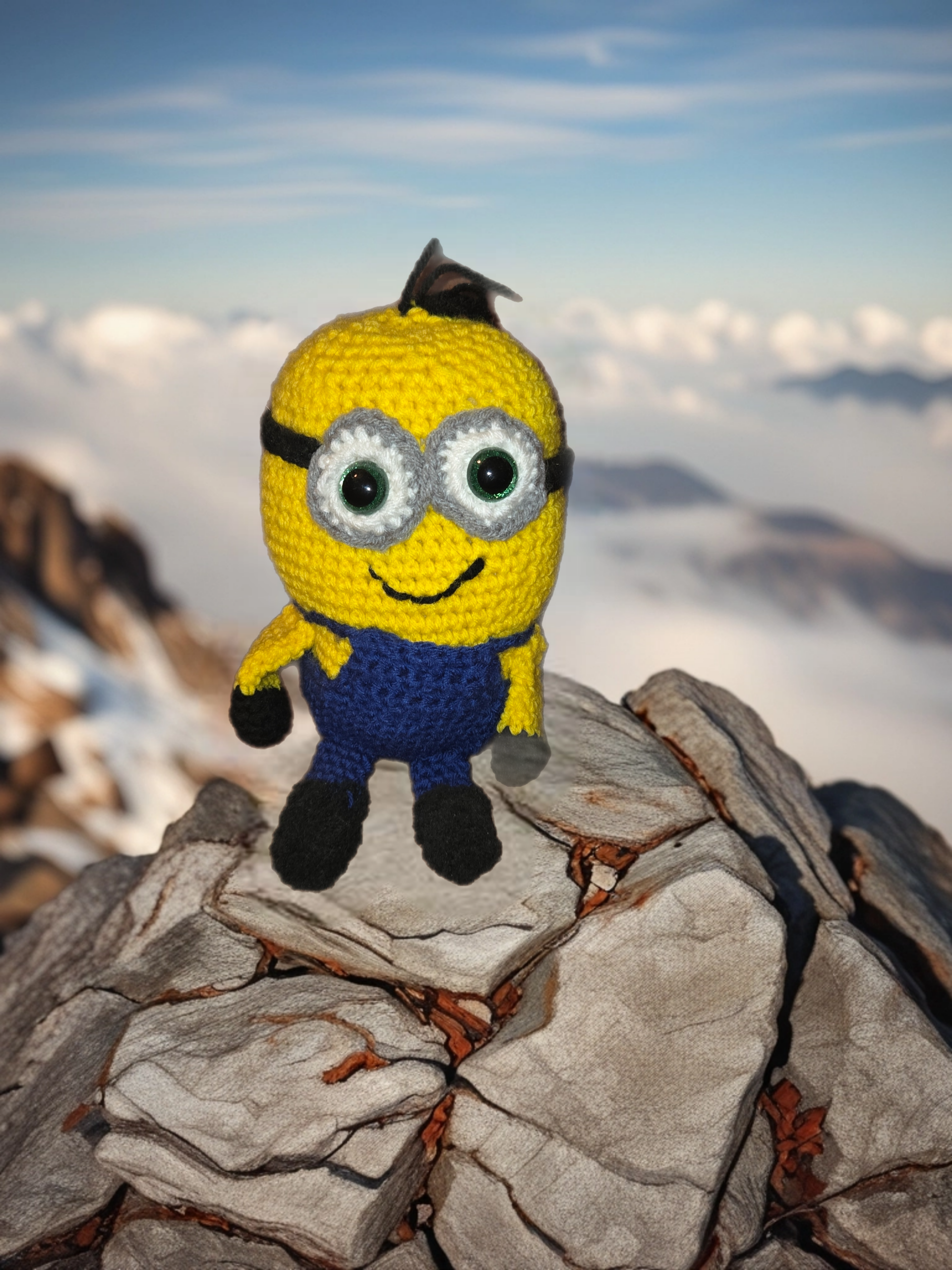 Meet Bob the Minion Crochet Plushy