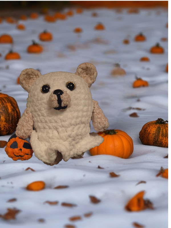Boo Bear – The Ghost Bear Crochet Plushy