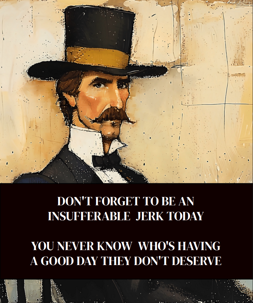 INSUFFERABLE JERK