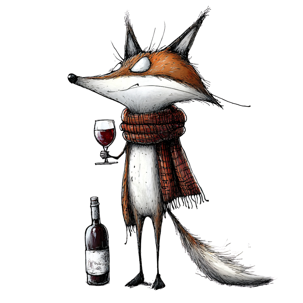 WHIMSICAL PARTY ANIMAL FOX