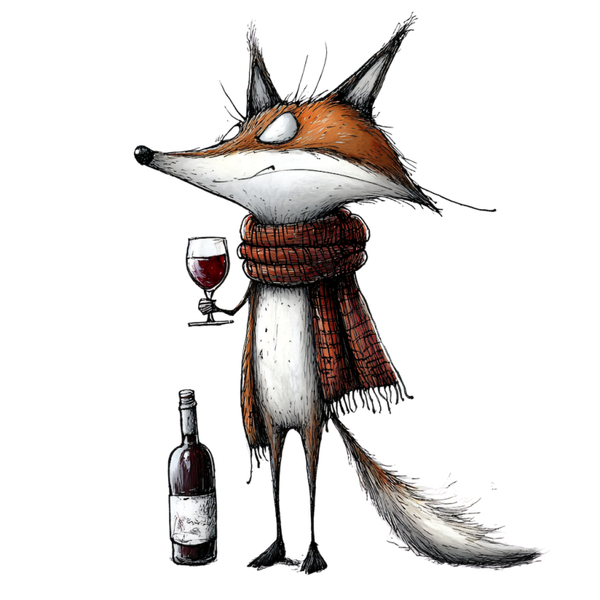 WHIMSICAL PARTY ANIMAL FOX