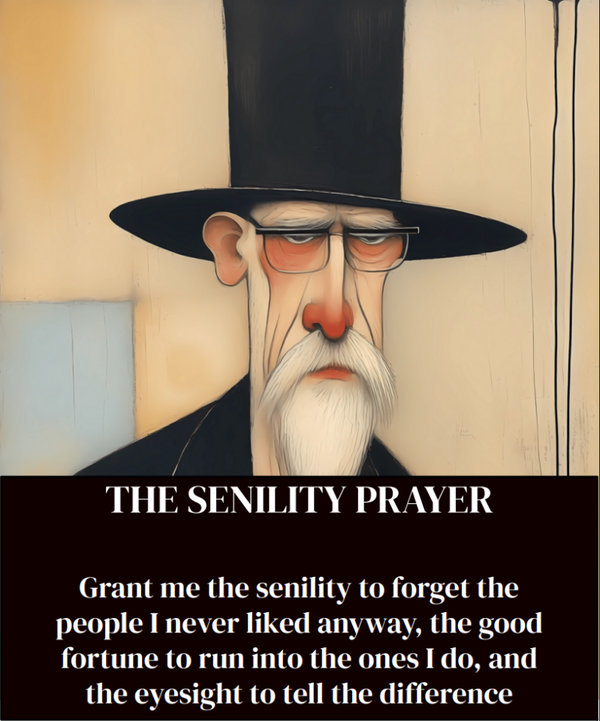 SENILITY PRAYER