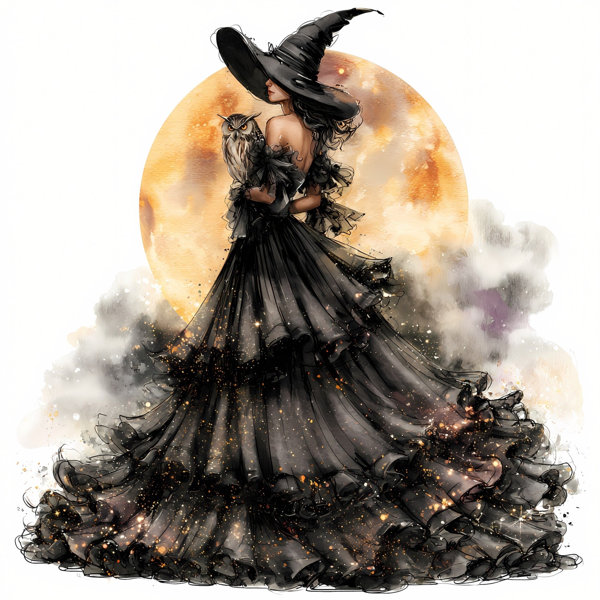 Witch with Owl