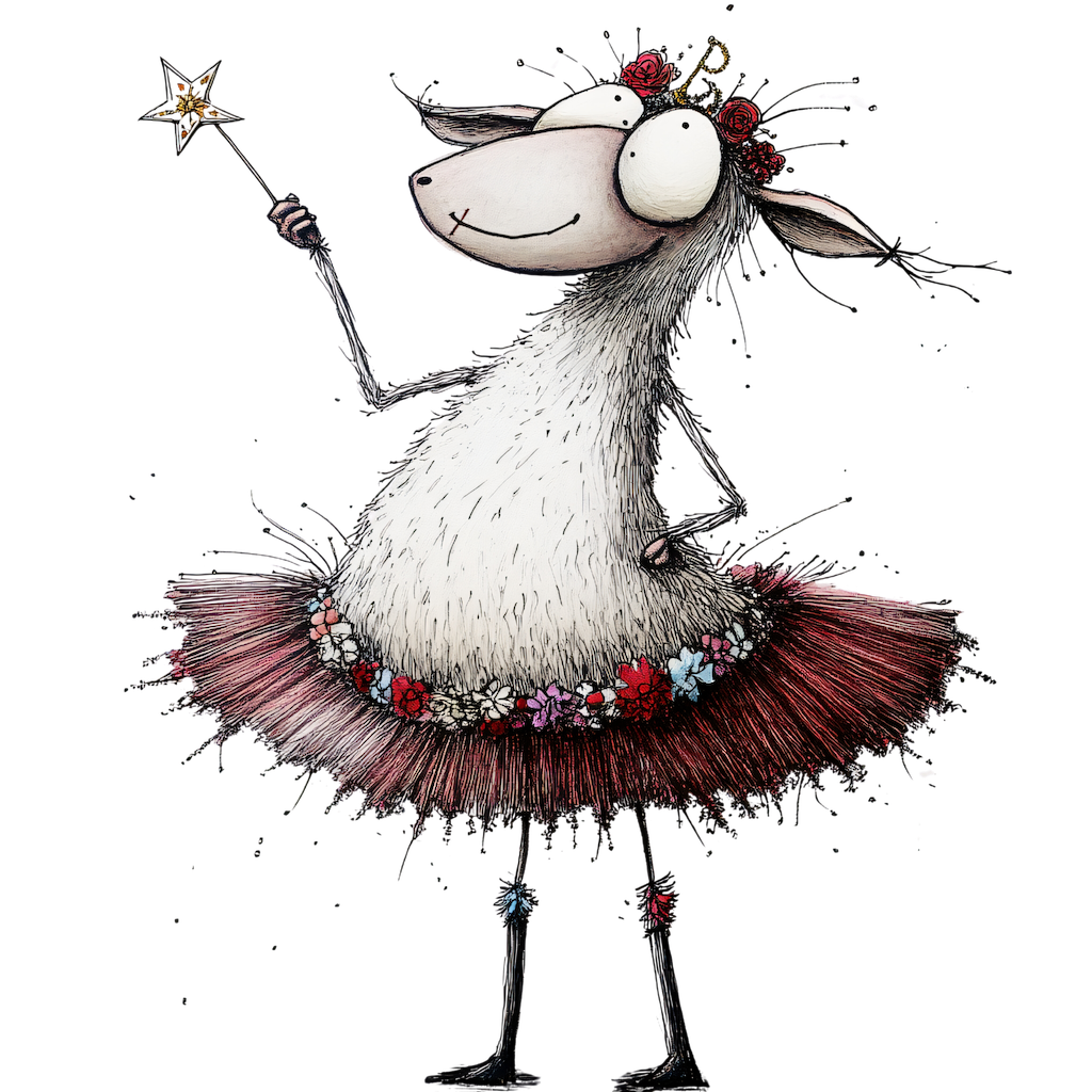WHIMSICAL PARTY ANIMAL DOG