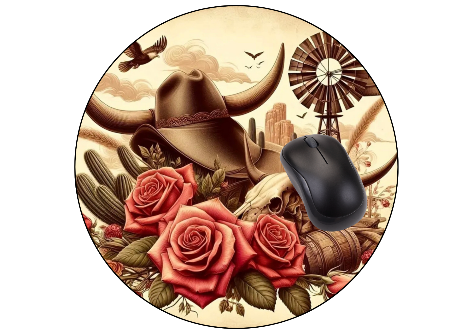 The Rustic Gypsy Artistic Mousepads & Desk Mats