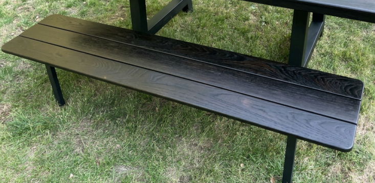 tuinbank FAMILY BENCH | 3 - 4 personen | 200cm | Braziliaanse walnoot hout | +25jaar | Handgemaakt in België