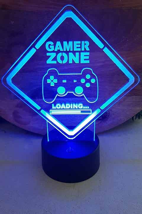 LED Lampe Gamer Zone