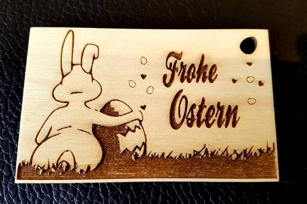 Anhaenger Frohe Ostern