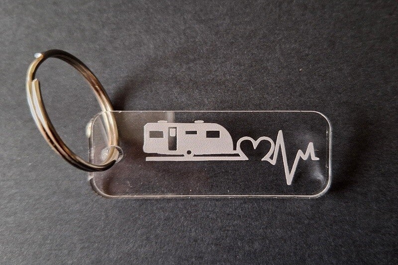 Schlüsselanhänger Wohnwagen