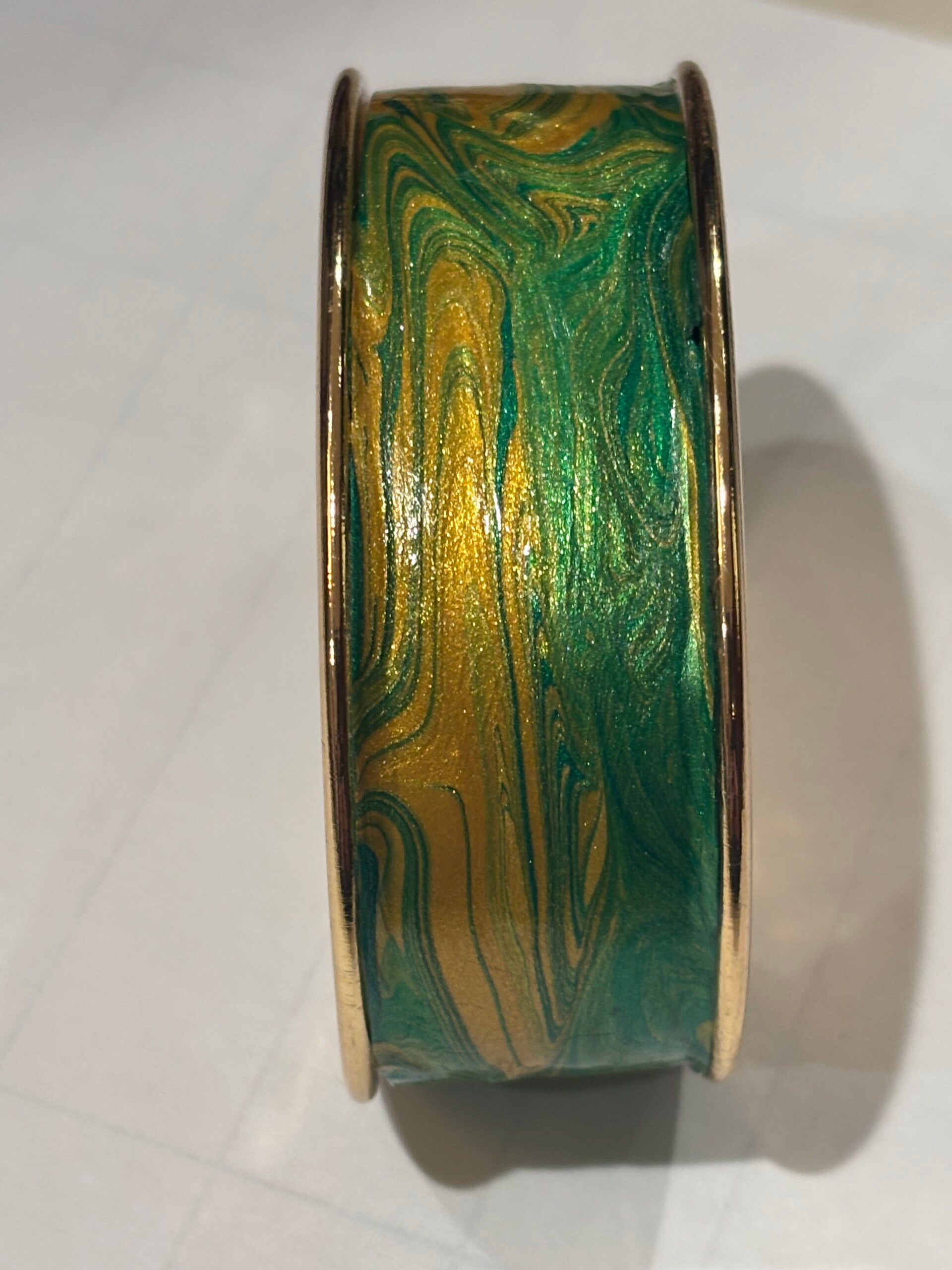 Green & Gold Cuff