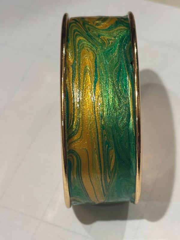 Green & Gold Cuff