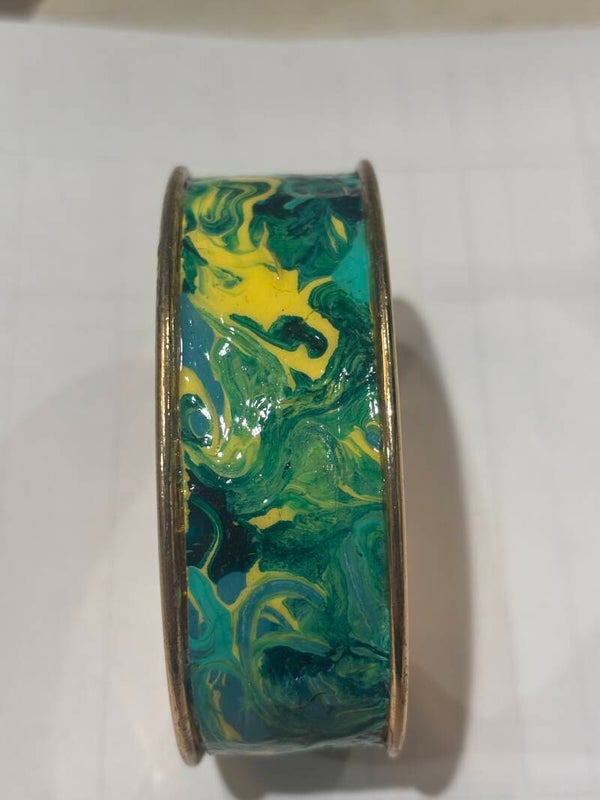 Yellow & Green Cuff