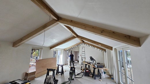 eiken koof interieur