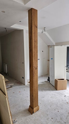 eiken balk ombouw