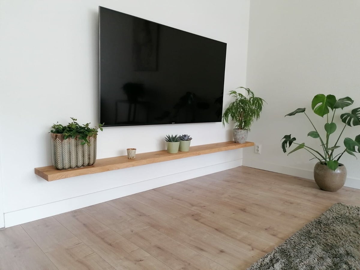 Plank Live-Edge Acacia Naturel 140x195 cm 2 deuren Plank Live-Edge Acacia Naturel 140x195 cm 2 deuren