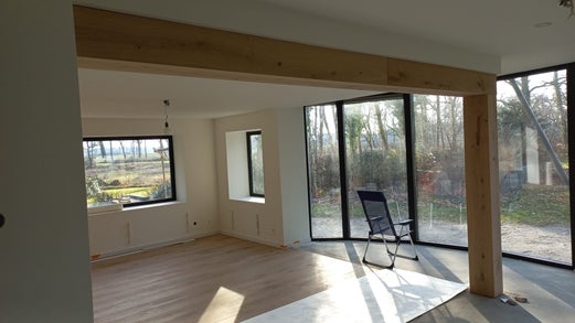 eiken omkasting plafond stijlvol