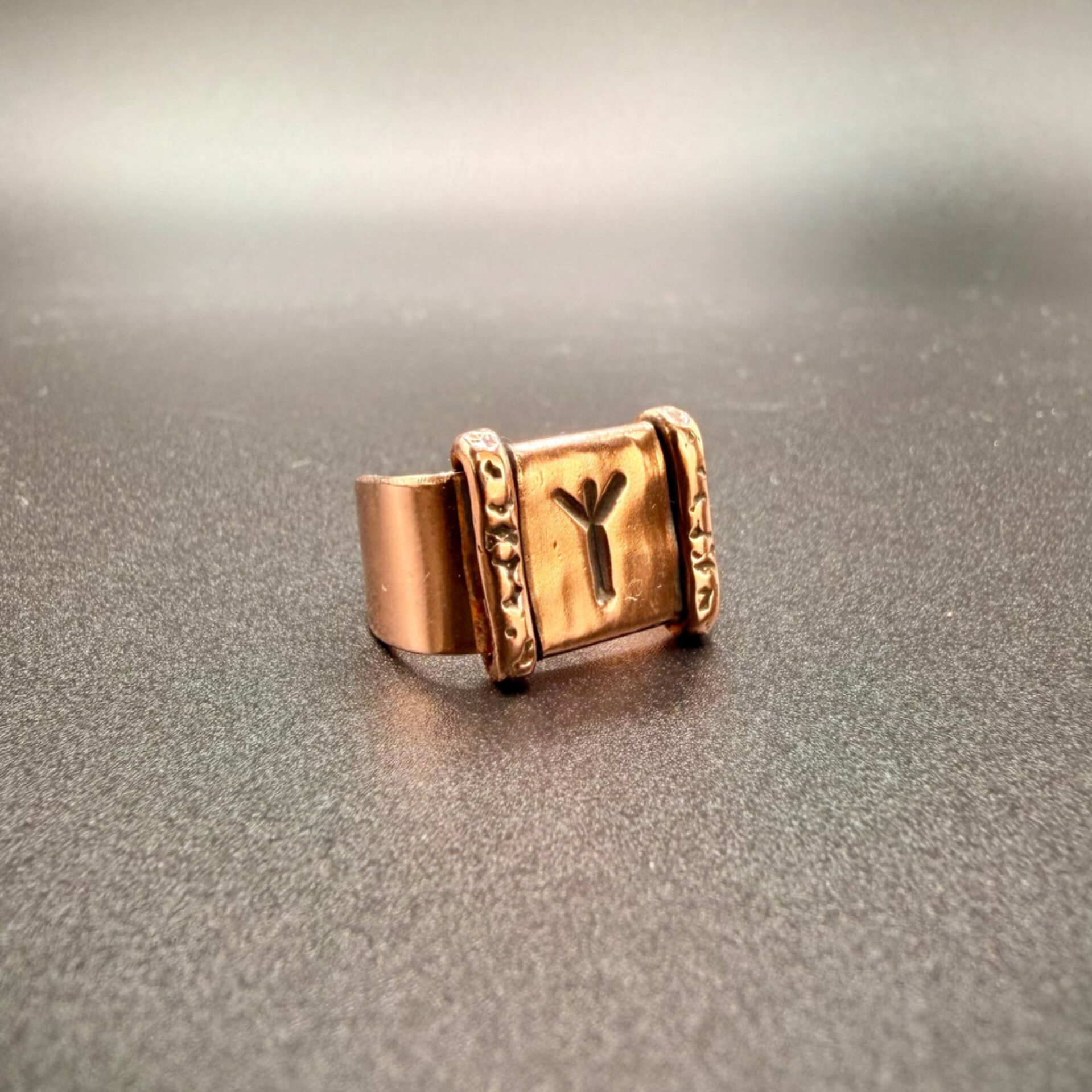 Algiz Rune Ring ø 21mm
