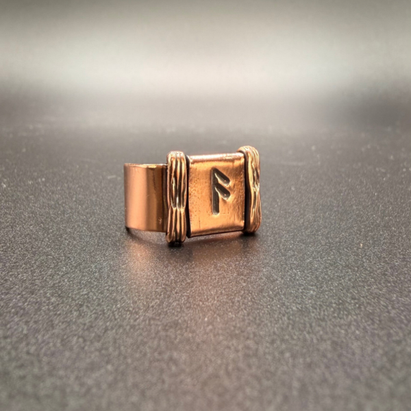 Ansuz Rune Ring ø 21mm