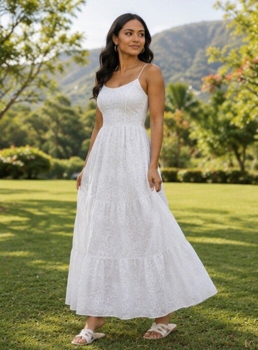 Spaghetti Strap 3 - Tier Dress