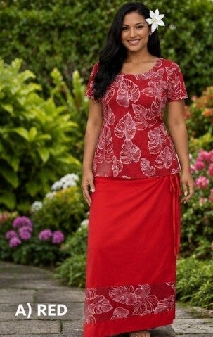 2 piece Puletasi