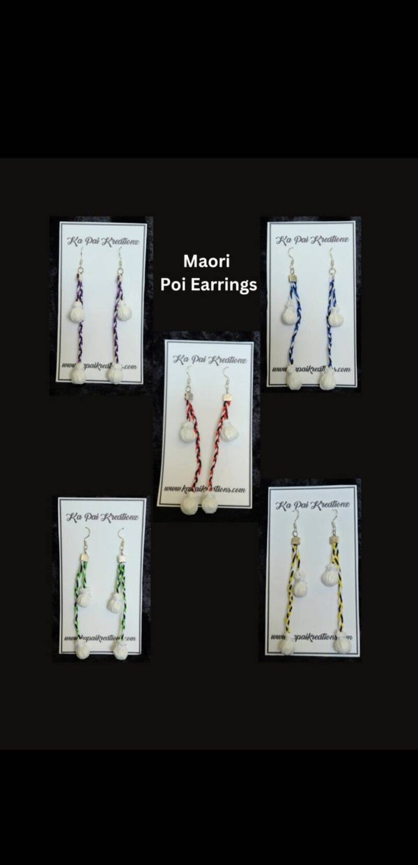 Miniature Poi Earrings