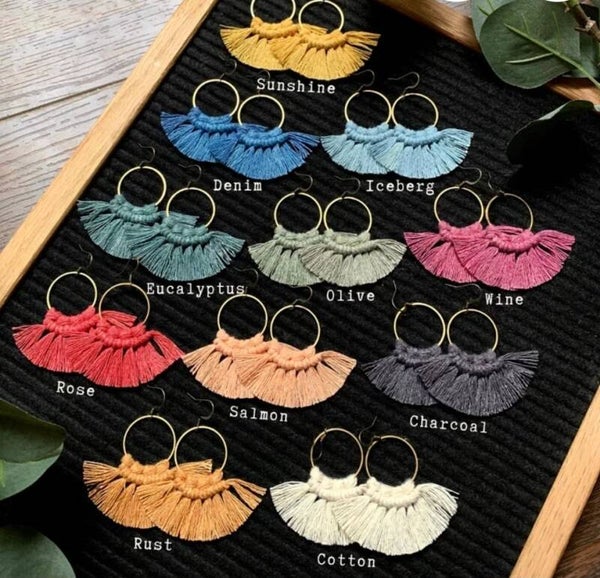 Macrame Earrings