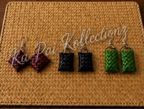 Harakeke Kete Earrings