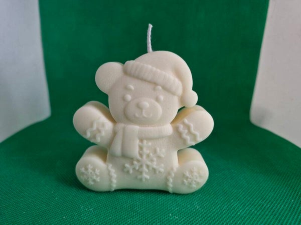 Bougie Ours de Noël