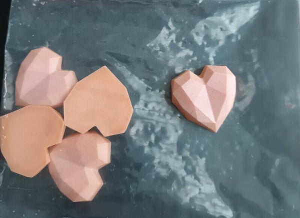 Fondant Cœur Relief