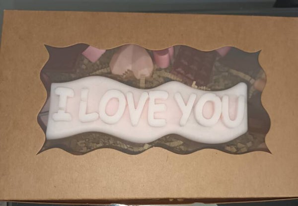 Coffret Saint-Valentin Bougie et Fondants
