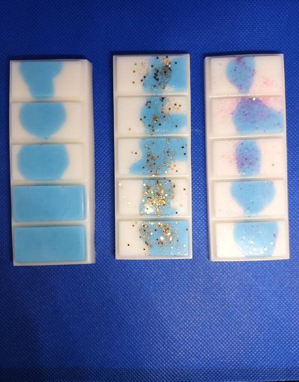 Snapbars marbré paillettes