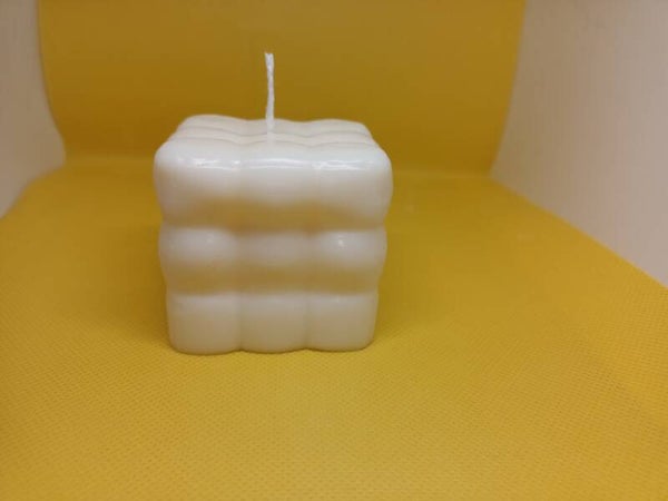 Bougie Cube Géométrique