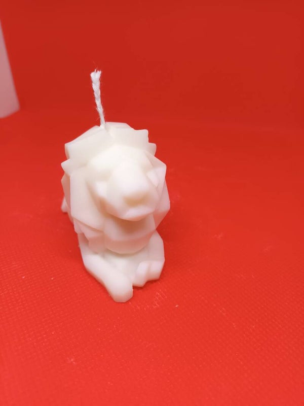 Bougie Lion 3D