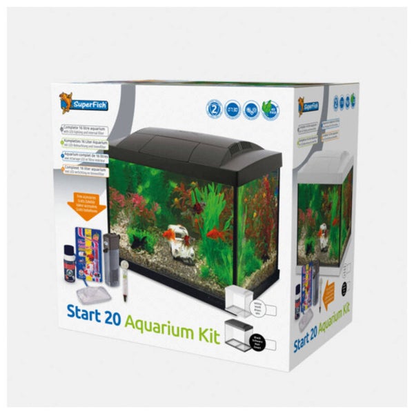 Superfish Aquarium Start 20 Goldfish Kit Led 16 l - Aquaria