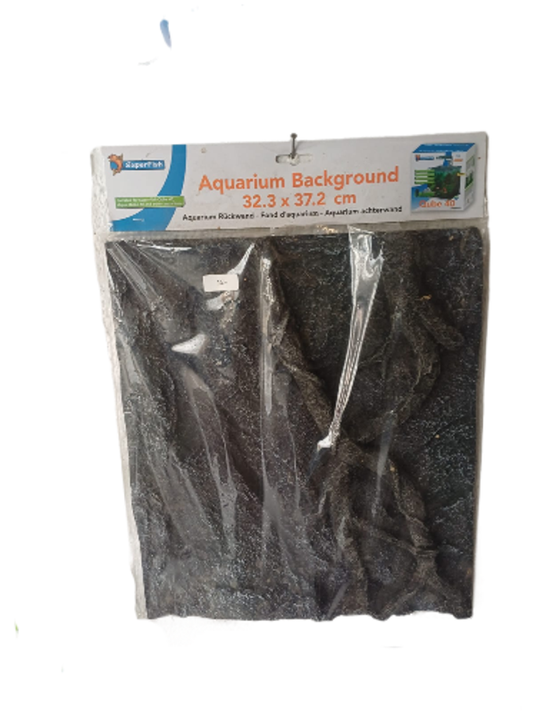 SuperFish Aquarium Background – Rock 3D Achterwand S