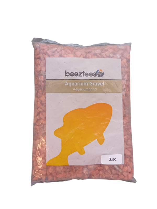 Beeztees Aquariumgrind - Glamour orange 1kg